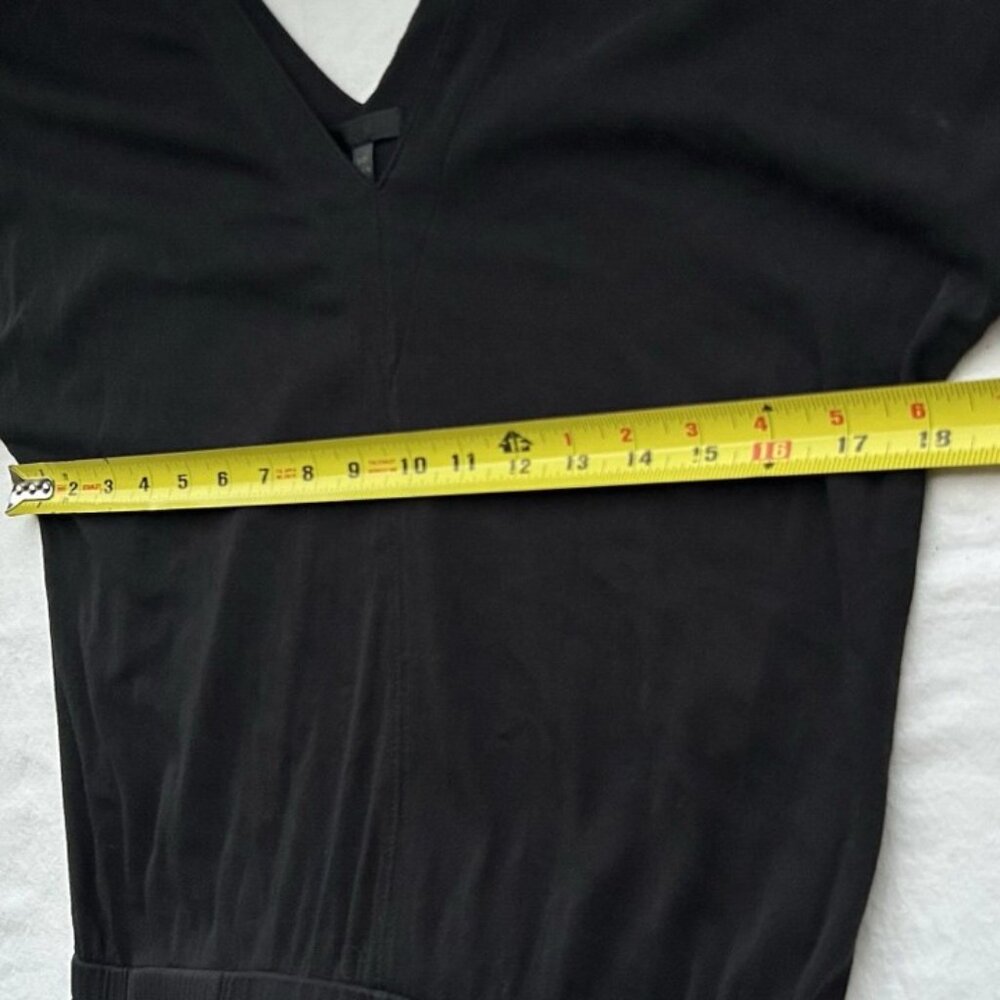 ATM Anthony Thomas Melillo Size S Black High Torison Jumpsuit Romper - Picture 9 of 14